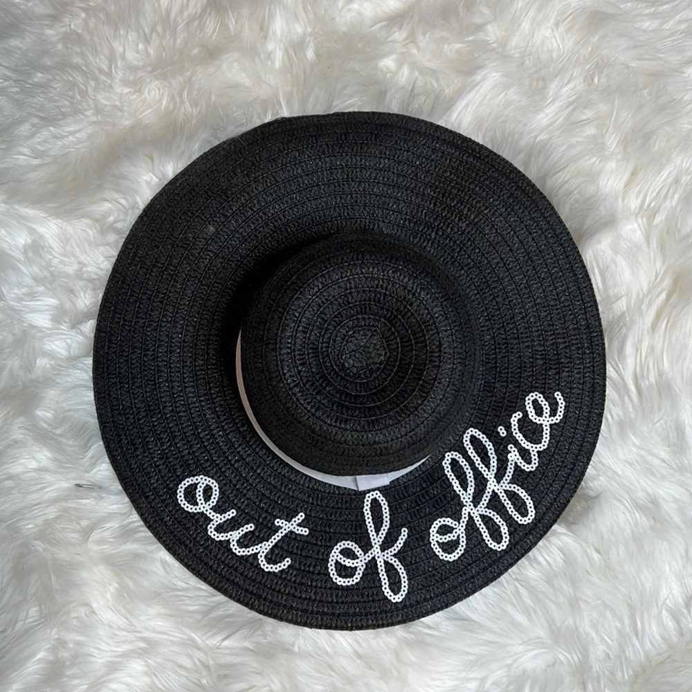 Out of Office - wide brim hat